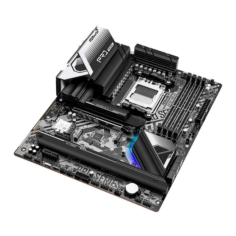 Placa Mae ASRock X670E PRO RS, DDR5, Socket AM5, ATX, Chipset AMD X670, X670E-PRO-RS