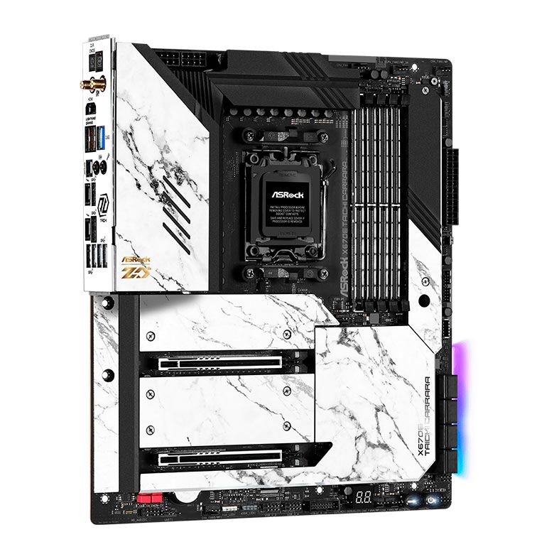 Placa Mae AsRock X670E Taichi Carrara, DDR5, Socket AM5, E-ATX, Chipset AMD X670, X670E-TAICHI-CARRARA