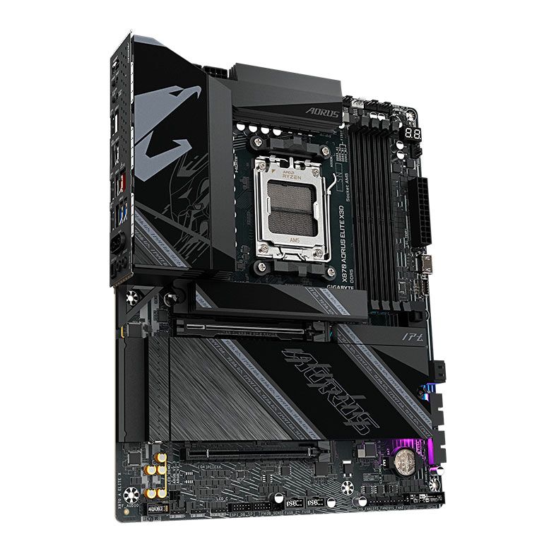 Placa Mae Gigabyte X870 Aorus Elite X3D, DDR5, Socket AMD AM5, ATX, Chipset AMD X870, X870-A-ELITE-X