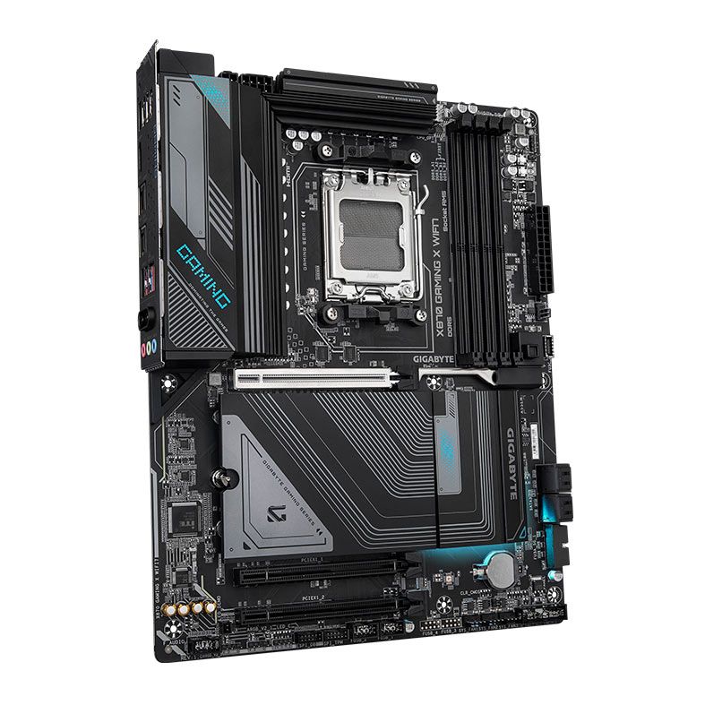 Placa Mae Gigabyte X870 Gaming X WiFi7, DDR5, Socket AMD AM5, ATX, Chipset AMD X870, X870-GAMING-X-WIFI7