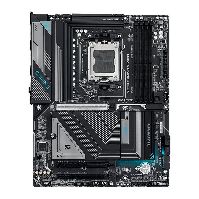 Placa Mae Gigabyte X870 Gaming X WiFi7, DDR5, Socket AMD AM5, ATX, Chipset AMD X870, X870-GAMING-X-WIFI7