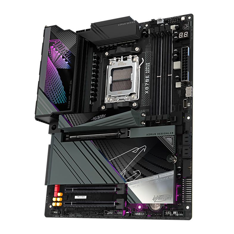Placa Mae Gigabyte X870E Aorus Master, DDR5, Socket AMD AM5, ATX, Chipset AMD X870E, X870E-AORUS-MASTER