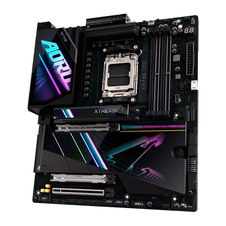 Placa Mae Gigabyte X870E Aorus Xtreme AI Top, DDR5, Socket AMD AM5, E-ATX, Chipset AMD X870E, X870E-AORUS-XTREME-AI-TOP