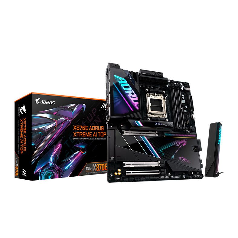 Placa Mae Gigabyte X870E Aorus Xtreme AI Top, DDR5, Socket AMD AM5, E-ATX, Chipset AMD X870E, X870E-AORUS-XTREME-AI-TOP