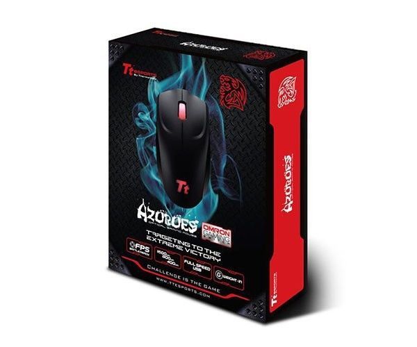 Mouse Gamer Tt eSports Azurues 1600Dpi retailer, MOARS003DTD - BOX