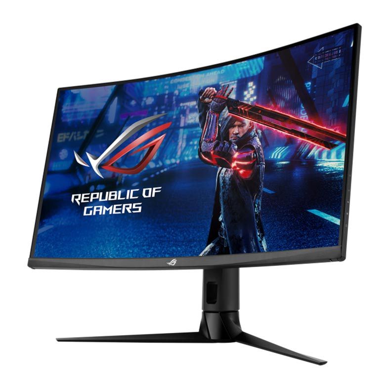 Monitor Gamer Asus ROG Strix 31.5" Curvo WQHD 1ms 170Hz FreeSync Premium Pro HDMI/DP, XG32VC