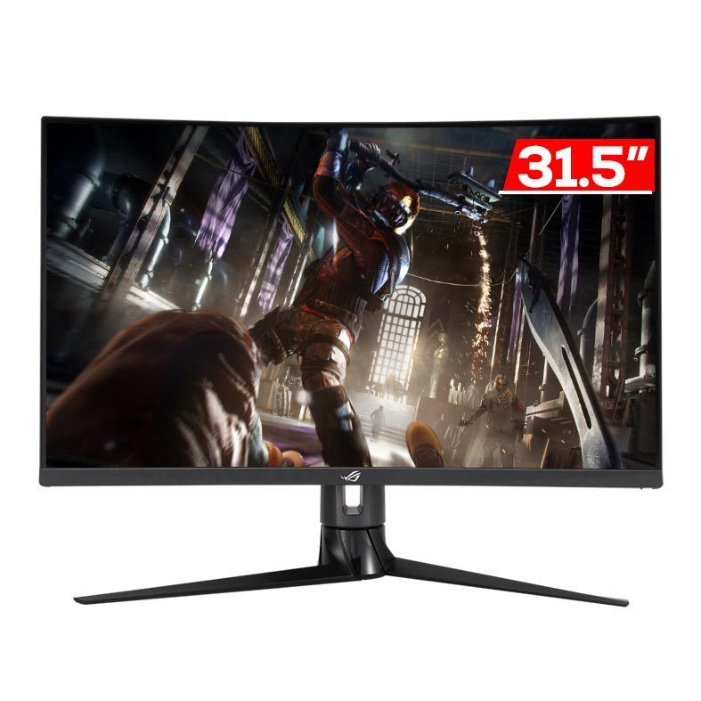Monitor Gamer Asus ROG Strix 31.5" Curvo WQHD 1ms 170Hz FreeSync Premium Pro HDMI/DP, XG32VC