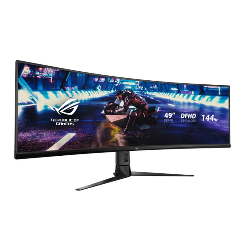 Monitor Gamer Asus ROG Strix 49'' Curvo Super Ultrawide 4ms 144Hz FreeSync 2 HDMI/DP, XG49VQ