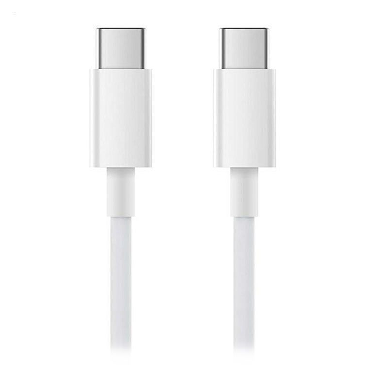 Cabo USB-C Para USB-C Xiaomi Mi, 1,50m, TPE, Branco, XM261BRA