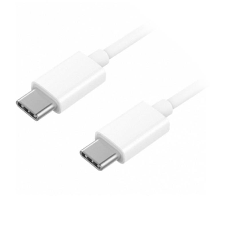Cabo USB-C Para USB-C Xiaomi Mi, 1,50m, TPE, Branco, XM261BRA