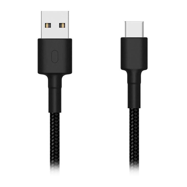 Cabo USB Para USB-C Xiaomi Mi, 1m, TPE, Preto, XM262PRE