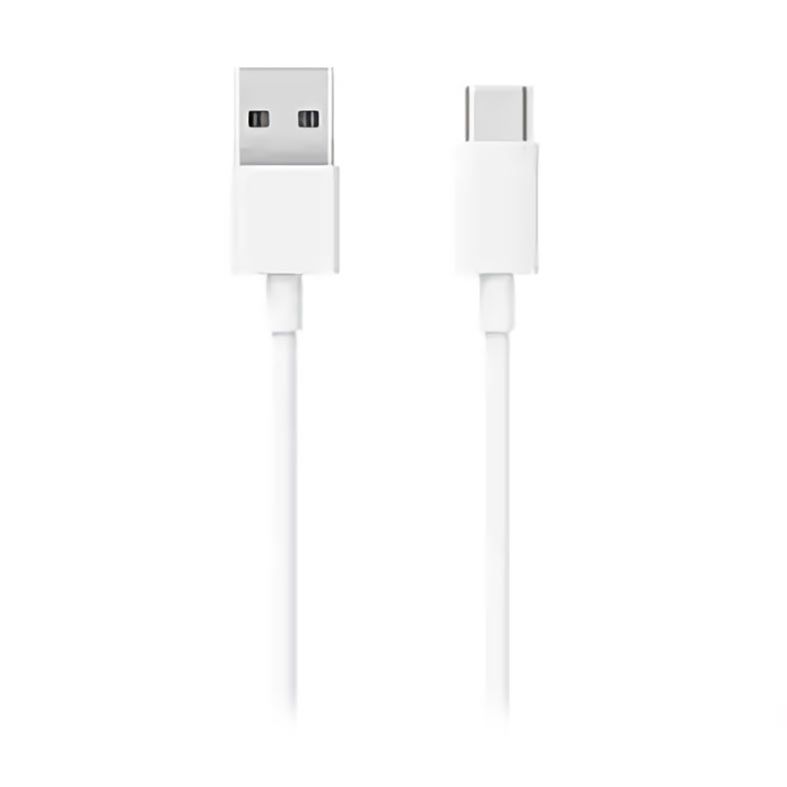 Cabo USB Para USB-C Xiaomi Mi, 1m, TPE, Branco, XM565BRA