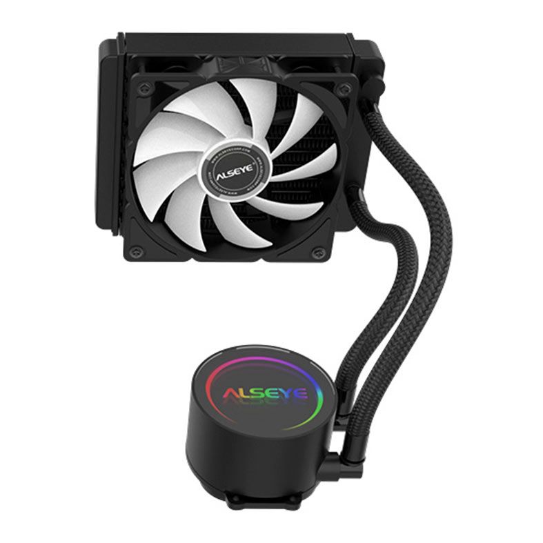 Water Cooler Alseye Y120 BA, ARGB, 120mm, Preto, Y120-BA-ARGB