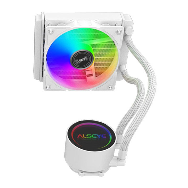 Water Cooler Alseye Y120, Rainbow, 120mm, Branco, Y120-W-RAINBOW