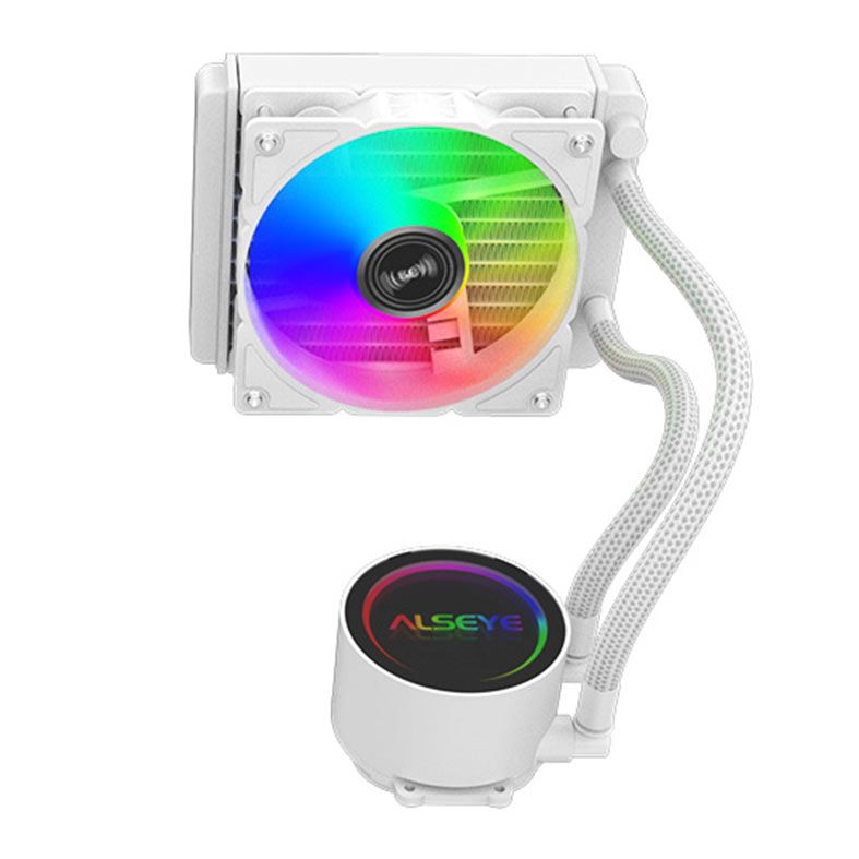 Water Cooler Alseye Y120 WA, ARGB, 120mm, Branco, Y120-WA-ARGB