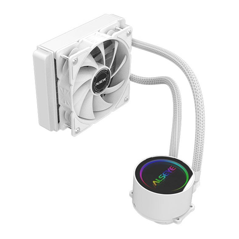 Water Cooler Alseye Y120 WA, ARGB, 120mm, Branco, Y120-WA-ARGB