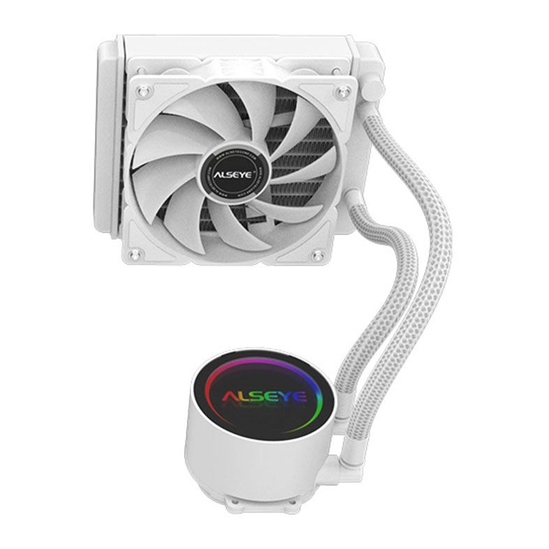 Water Cooler Alseye Y120 WA, ARGB, 120mm, Branco, Y120-WA-ARGB