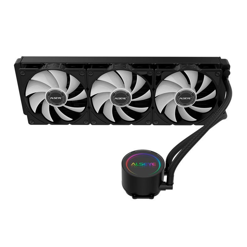 Water Cooler Alseye Y360, Rainbow, 360mm, Preto, Y360-B-RAINBOW