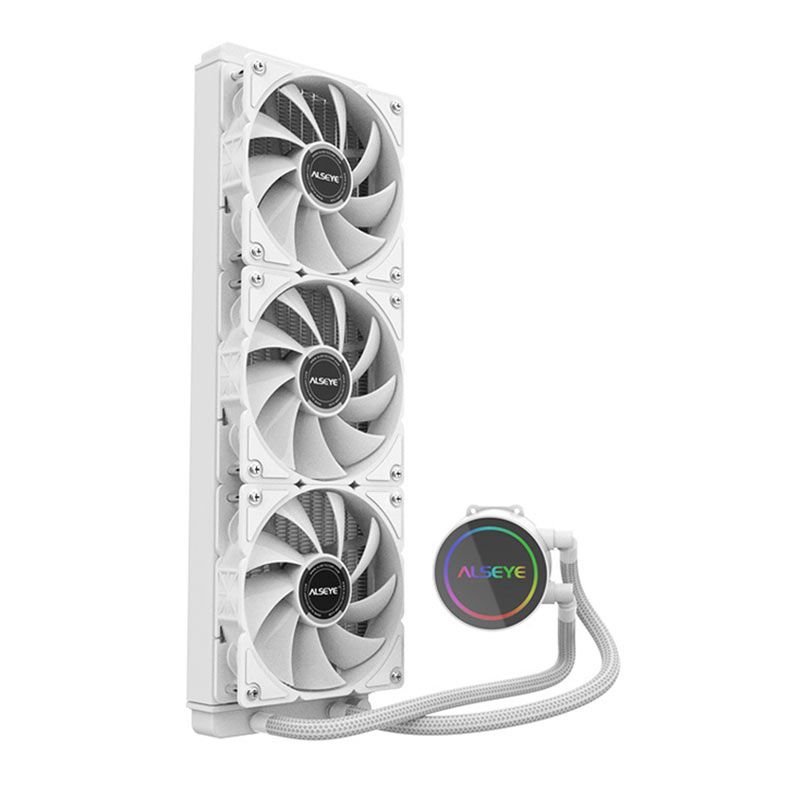 Water Cooler Alseye Y360, Rainbow, 360mm, Branco, Y360-W-RAINBOW