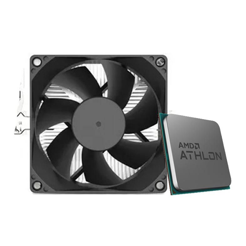 Processador AMD Athlon 320GE, 2-Core, 4-Threads, 3.5GHz, Cache 5MB, AM4, YD32GEC6FHMPK