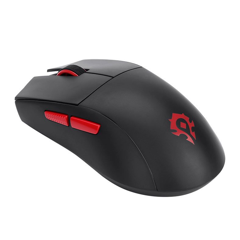 Mouse Redragon King Pro Horda World of Warcraft, 26000DPI, 5 Botoes, Preto, YGK01-BK