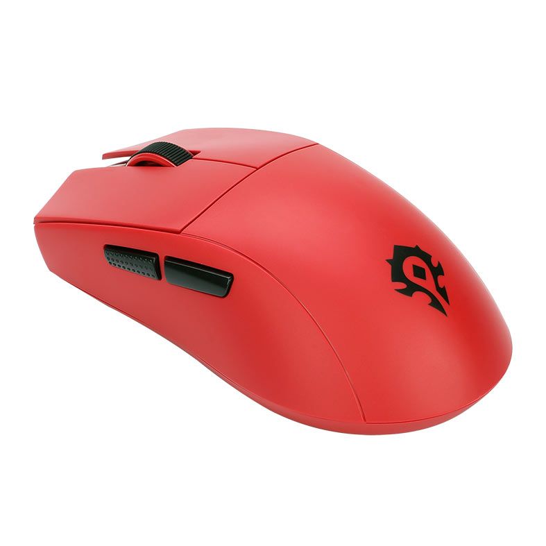 Mouse Redragon King Pro Horda World of Warcraft, 26000DPI, 5 Botoes, Vermelho, YGK01-RD