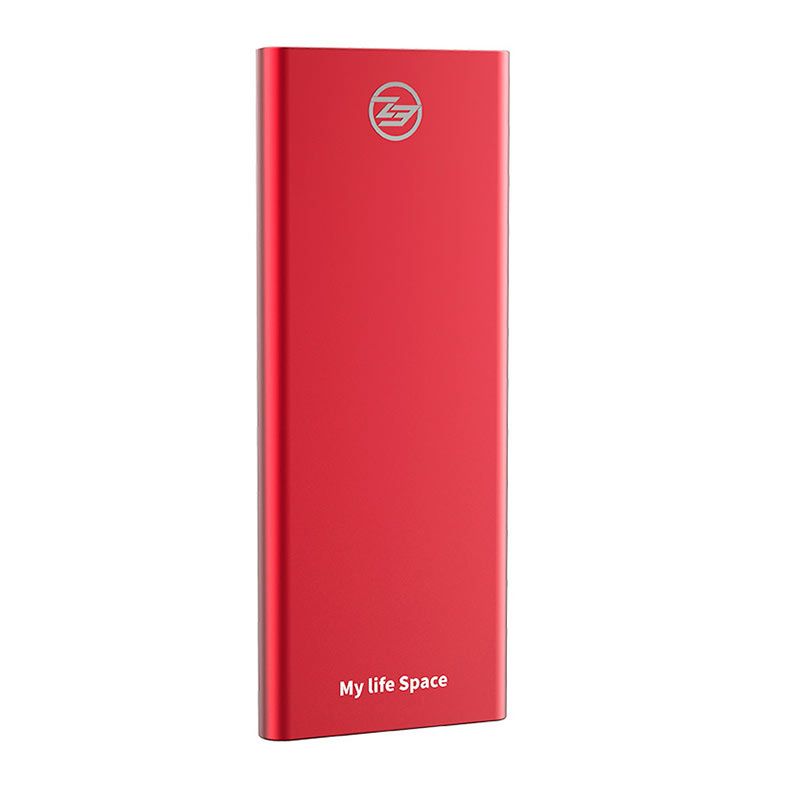 SSD Portatil Kingspec Z3, 240GB, USB-C 3.1, Vermelho, Z3-240