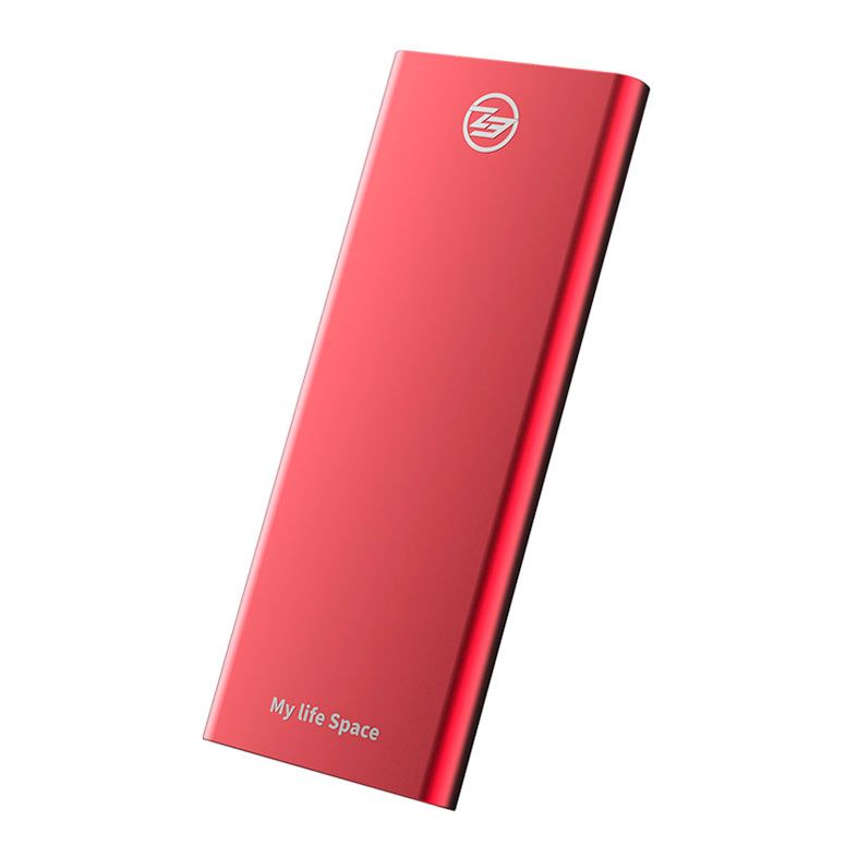SSD Portatil Kingspec Z3, 240GB, USB-C 3.1, Vermelho, Z3-240