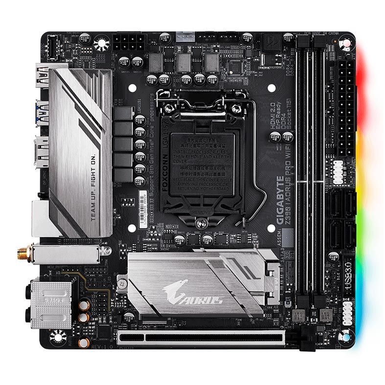 Placa Mae Gigabyte Z390 I Aorus PRO WiFi DDR4 Socket LGA1151 Chipset Intel Z390
