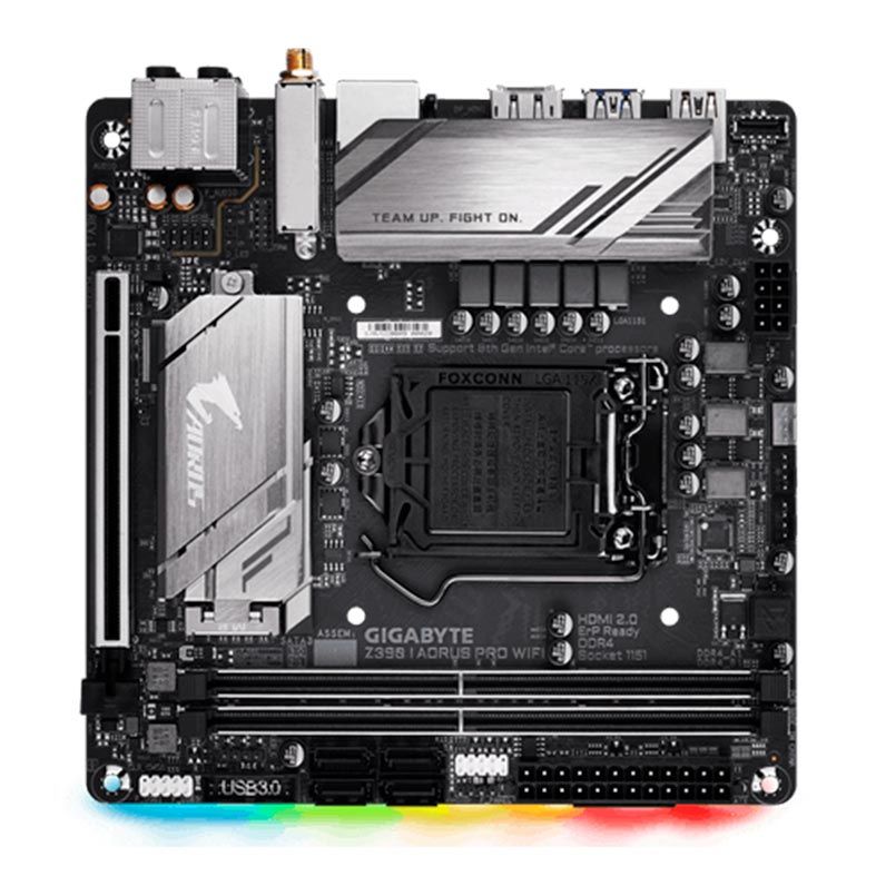 Placa Mae Gigabyte Z390 I Aorus PRO WiFi DDR4 Socket LGA1151 Chipset Intel Z390