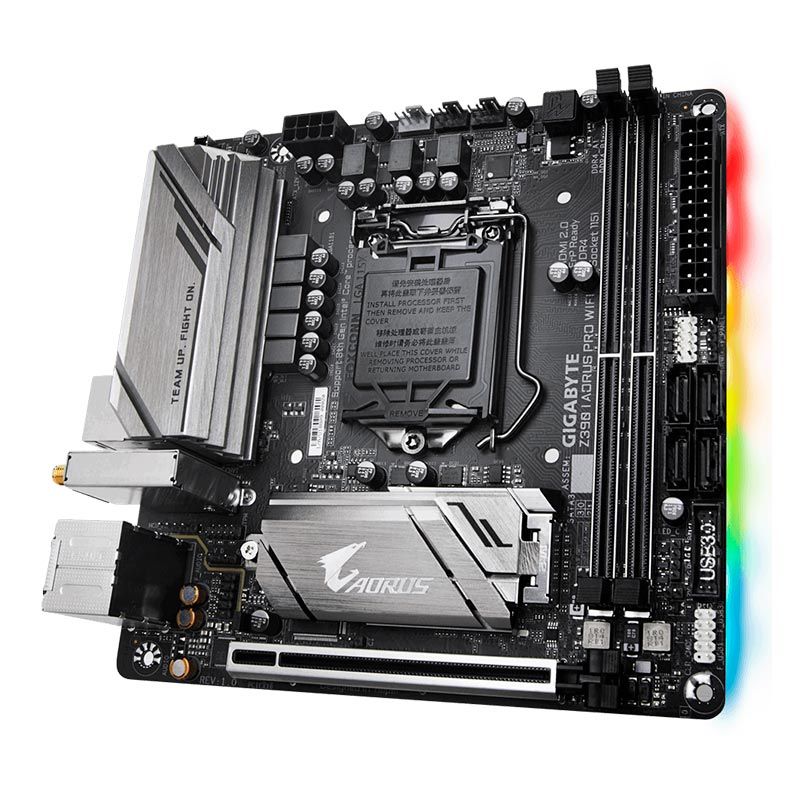 Placa Mae Gigabyte Z390 I Aorus PRO WiFi DDR4 Socket LGA1151 Chipset Intel Z390