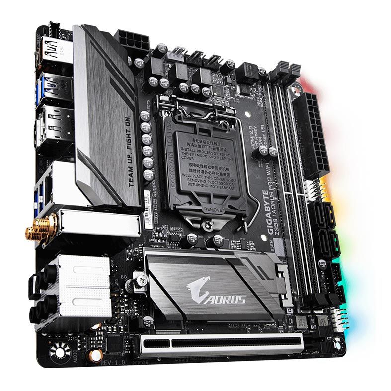 Placa Mae Gigabyte Z390 I Aorus PRO WiFi DDR4 Socket LGA1151 Chipset Intel Z390