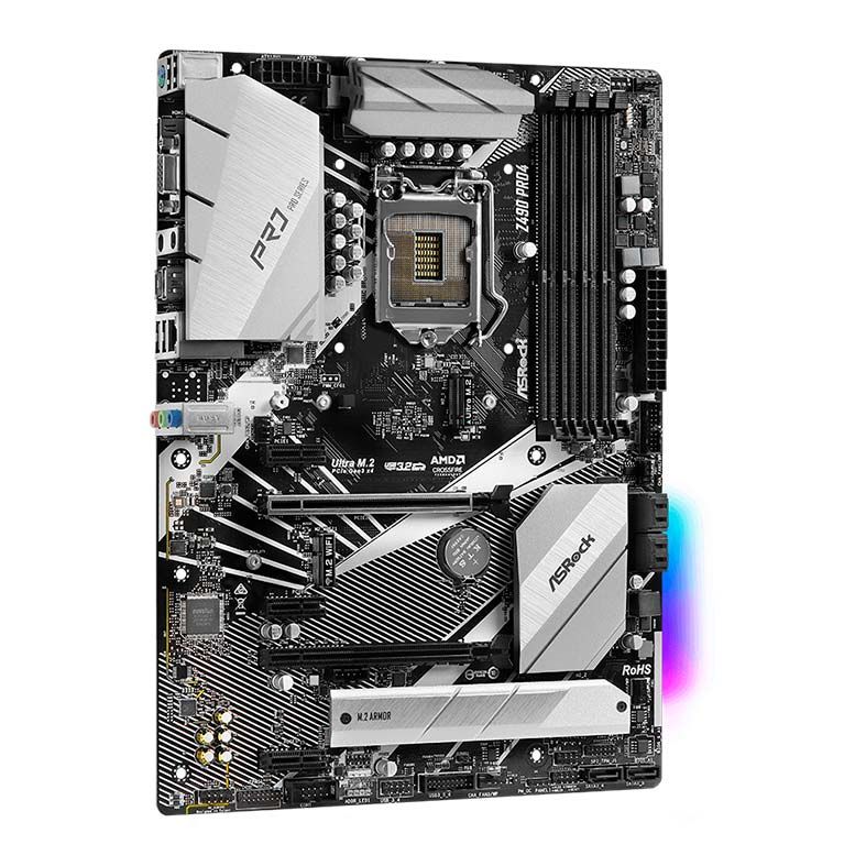 Placa Mae AsRock Z490 Pro4 DDR4 Socket LGA1200 Intel Z490