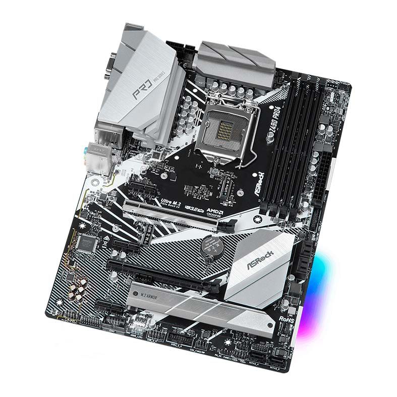 Placa Mae AsRock Z490 Pro4 DDR4 Socket LGA1200 Intel Z490