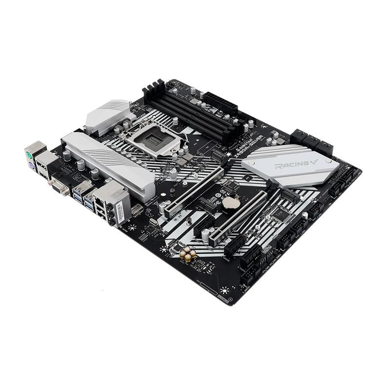 Placa Mae Biostar Racing Z490A-Silver DDR4 Socket LGA1200 Intel Z490