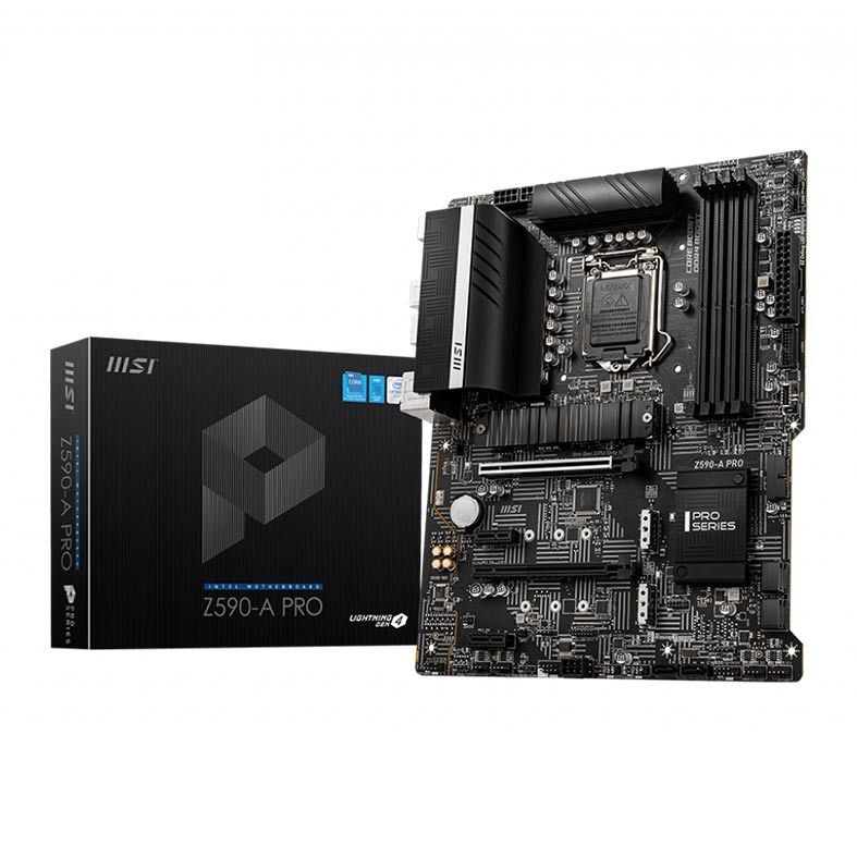 Placa Mae MSI Z590-A Pro, DDR4, Socket LGA1200, ATX, Chipset Intel Z590, Z590-A PRO