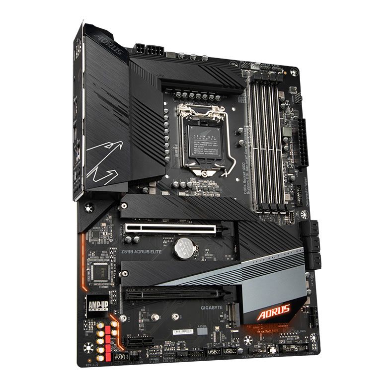 Placa Mae Gigabyte Z590 Aorus Elite, DDR4, Socket 1200, ATX, Chipset intel Z590, Z590 AORUS ELITE