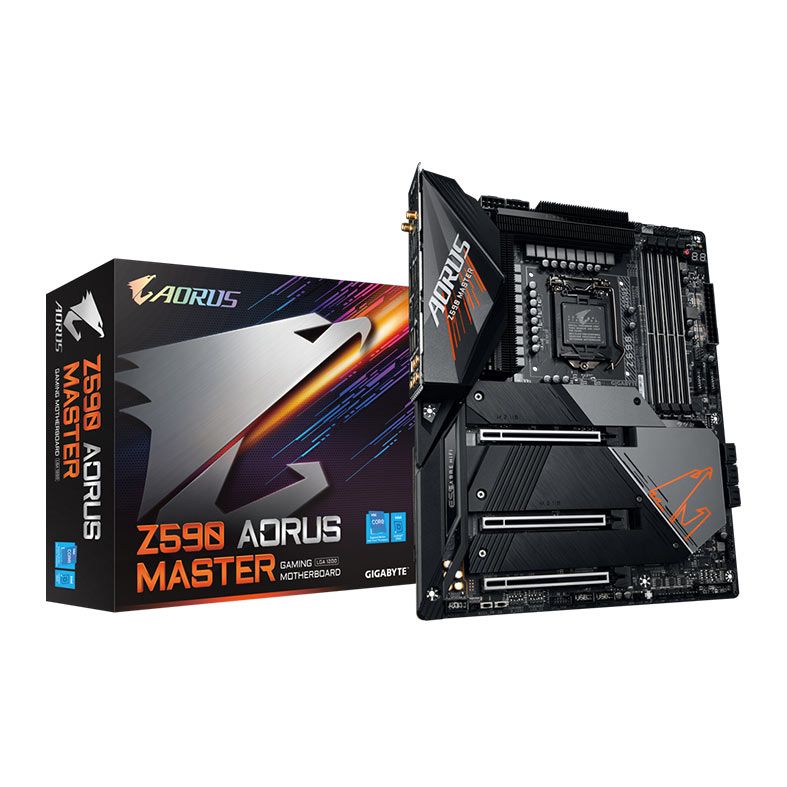 Placa Mae Gigabyte Z590 Aorus Master, DDR4, Socket 1200, ATX, Chipset intel Z590, Z590 AORUS MASTER