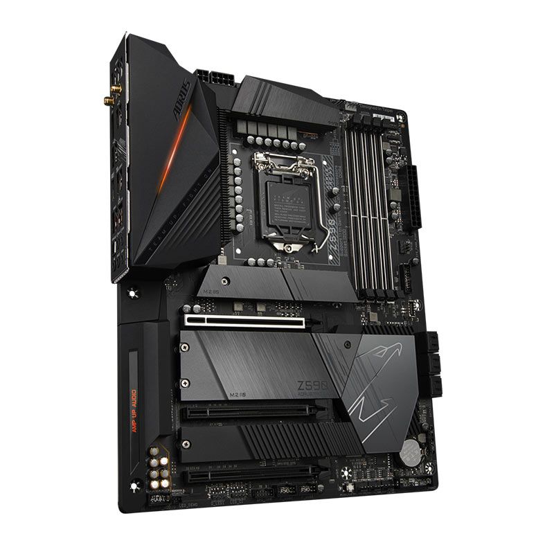 Placa Mae Gigabyte Z590 Aorus PRO AX, WiFi, DDR4, Socket 1200, ATX, Chipset intel Z590, Z590-AORUS-PRO-AX
