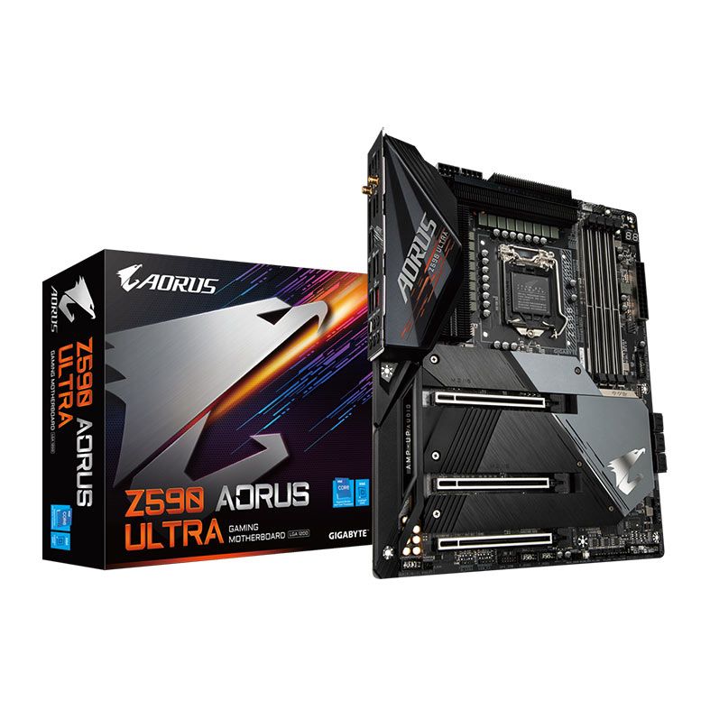 Placa Mae Gigabyte Z590 Aorus Ultra, DDR4, Socket 1200, ATX, Chipset intel Z590, Z590-AORUS-ULTRA