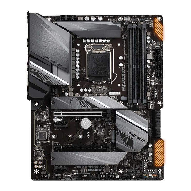 Placa Mae Gigabyte Z590 Gaming X, DDR4, Socket 1200, ATX, Chipset intel Z590, Z590 GAMING X
