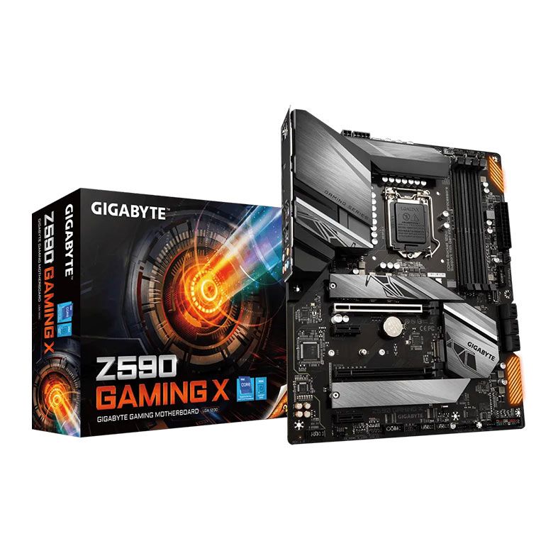 Placa Mae Gigabyte Z590 Gaming X, DDR4, Socket 1200, ATX, Chipset intel Z590, Z590 GAMING X