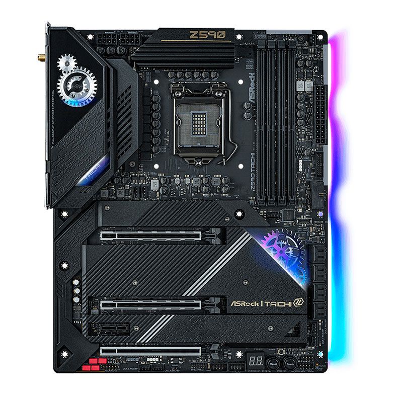 Placa Mae ASRock Z590 TAICHI, DDR4, Socket LGA1200, ATX, Chipset Intel Z590, Z590 TAICHI