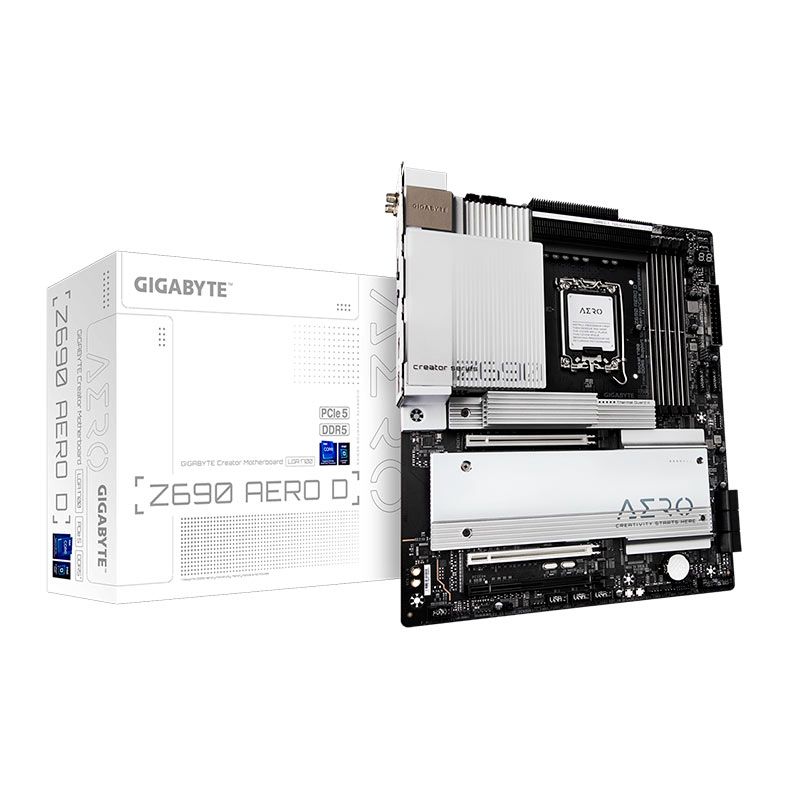 Placa Mae Gigabyte Z690 Aero D, DDR5, Socket 1700, E-ATX, Chipset intel Z690, Z690-AERO-D