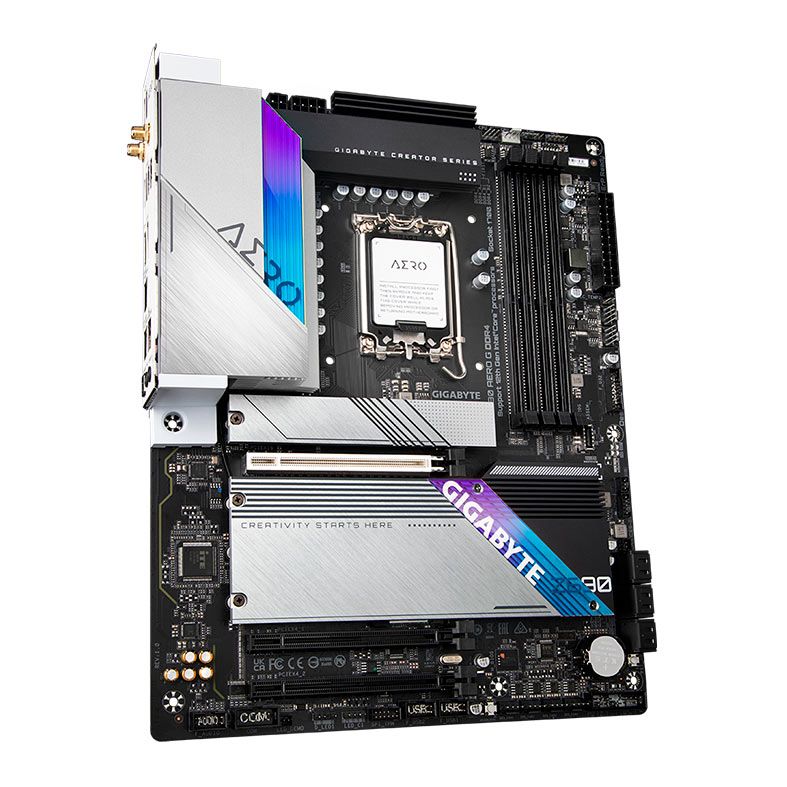 Placa Mae Gigabyte Z690 Aero G, DDR4, Socket 1700, ATX, Chipset intel Z690, Z690 AERO G DDR4