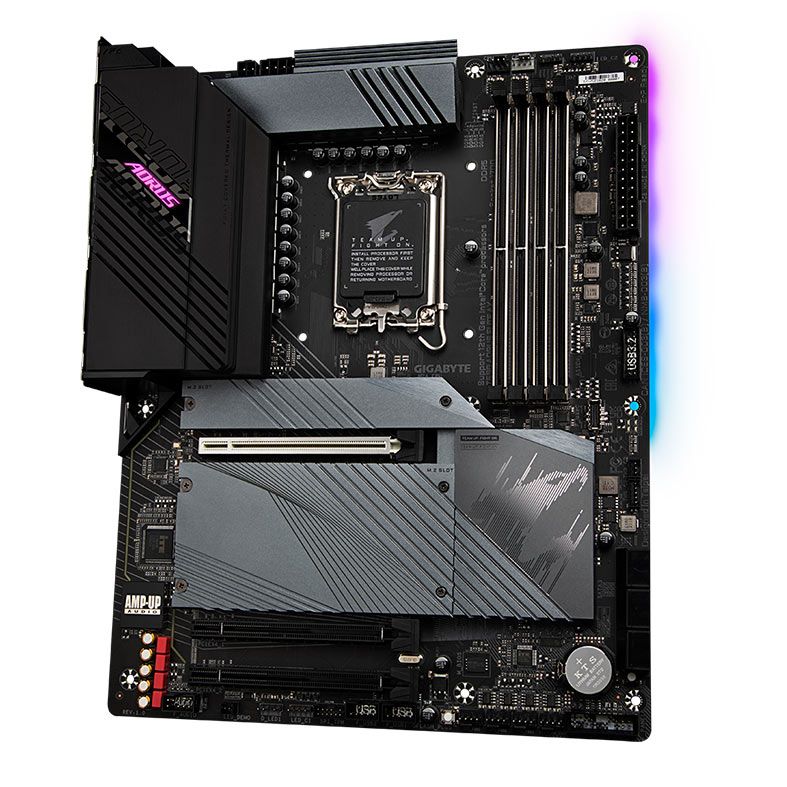 Placa Mae Gigabyte Z690 Aorus Elite AX, WiFi, DDR5, Socket 1700, ATX, Chipset intel Z690, Z690-AORUS-ELITE-AX