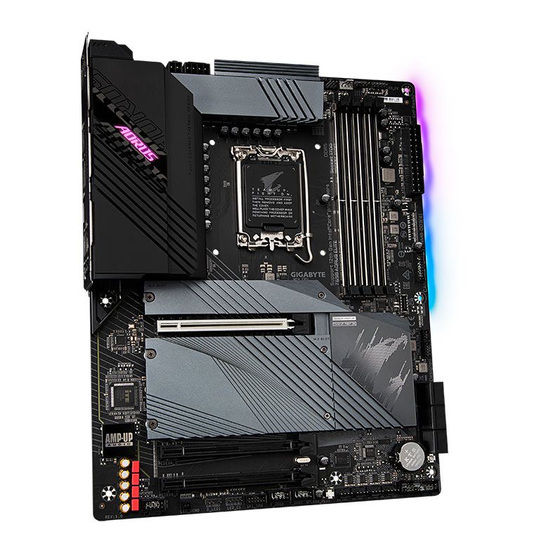 Placa Mae Gigabyte Z690 Aorus Elite, DDR5, Socket 1700, ATX, Chipset intel Z690, Z690-AORUS-ELITE