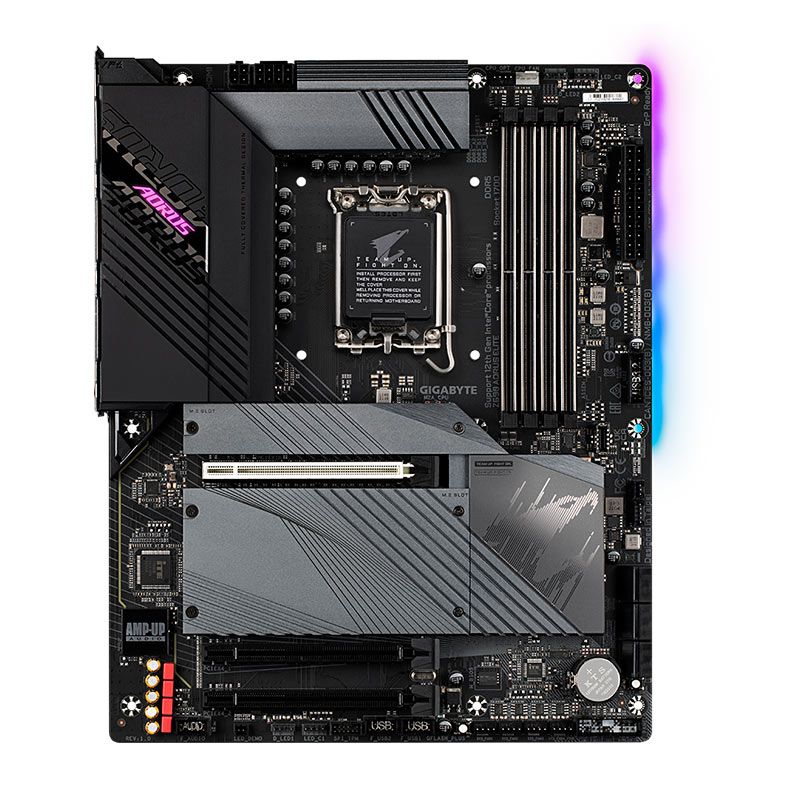 Placa Mae Gigabyte Z690 Aorus Elite, DDR5, Socket 1700, ATX, Chipset intel Z690, Z690-AORUS-ELITE