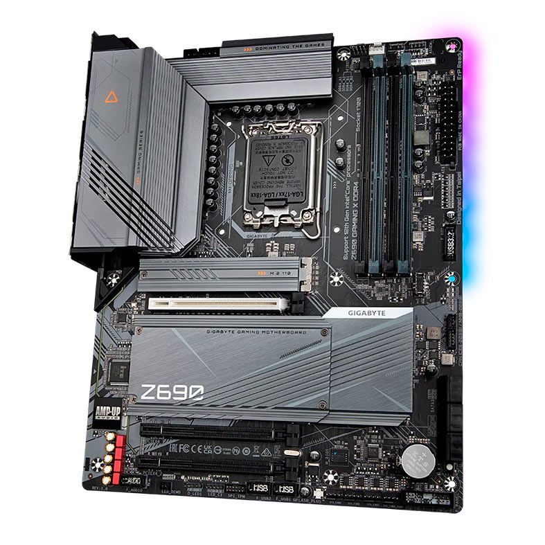 Placa Mae Gigabyte Z690 Gaming X, DDR4, Socket 1700, ATX, Chipset intel Z690, Z690 GAMING X DDR4