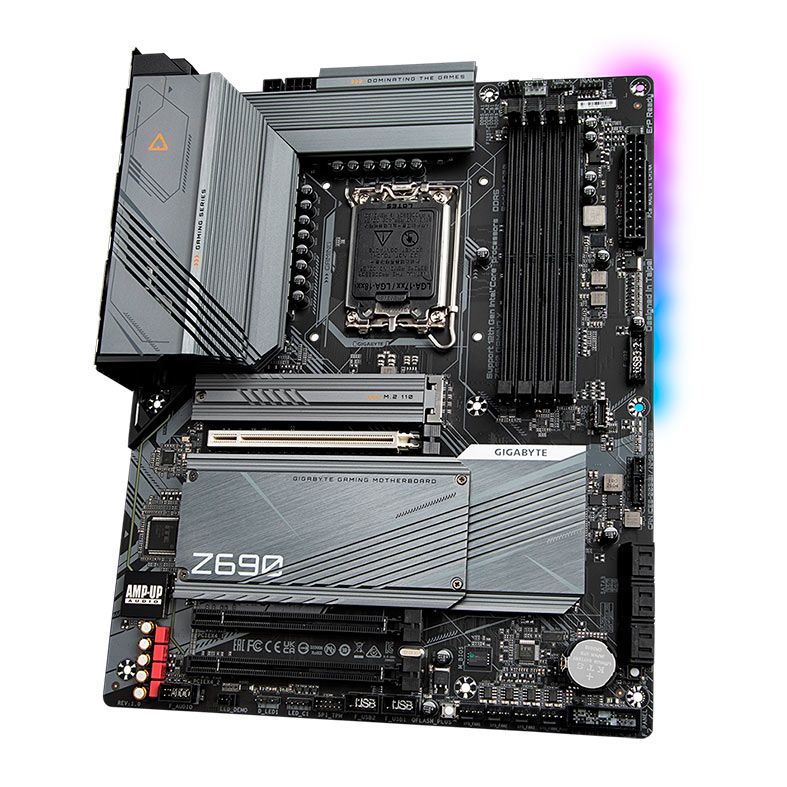 Placa Mae Gigabyte Z690 Gaming X, DDR5, Socket 1700, ATX, Chipset intel Z690, Z690-GAMING-X
